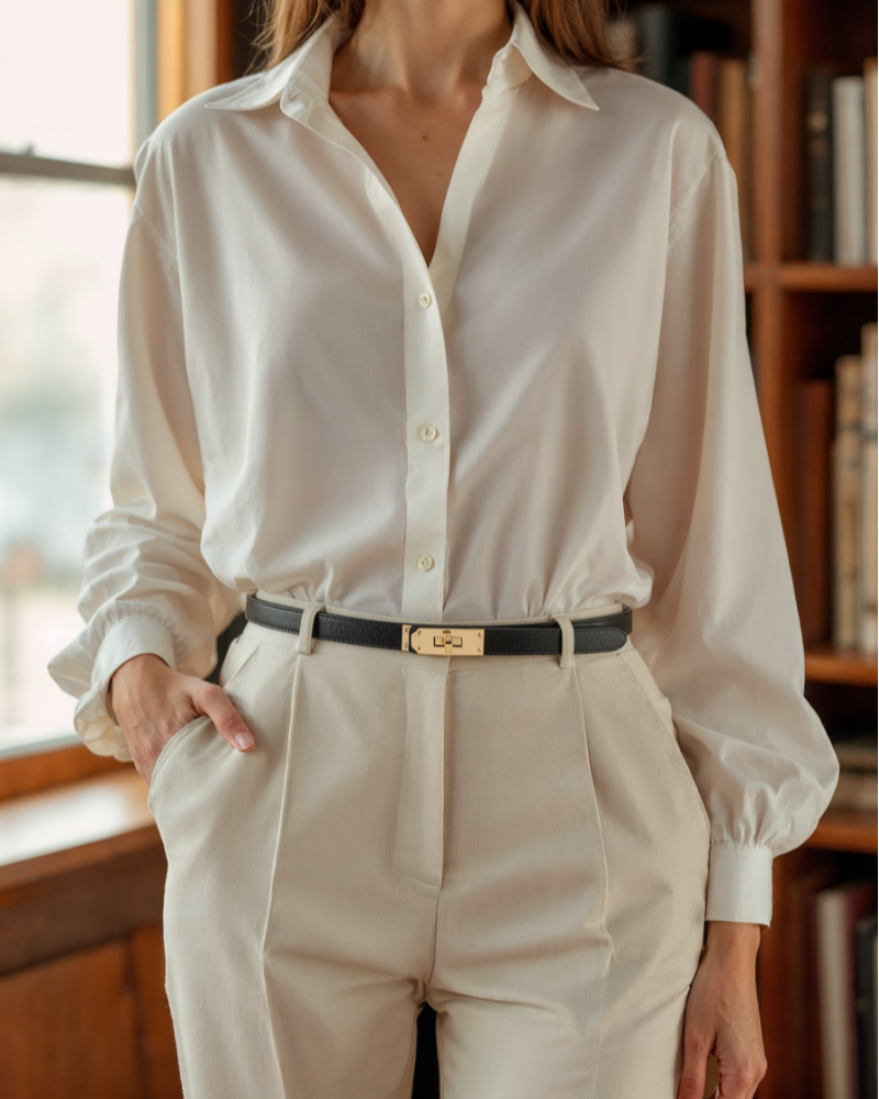 Vintage Slim Belt - Brooksfor