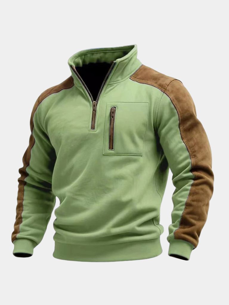 Urban Explorer High Collar Quarter Zip Pullover - Brooksfor
