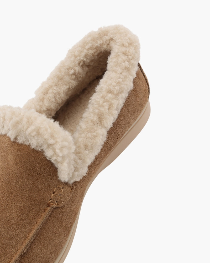 Fur-Lined Premium Loafers - Brooksfor