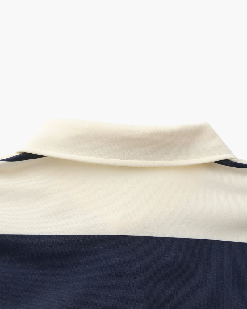 Vintage Stripe Rugby Polo - Brooksfor