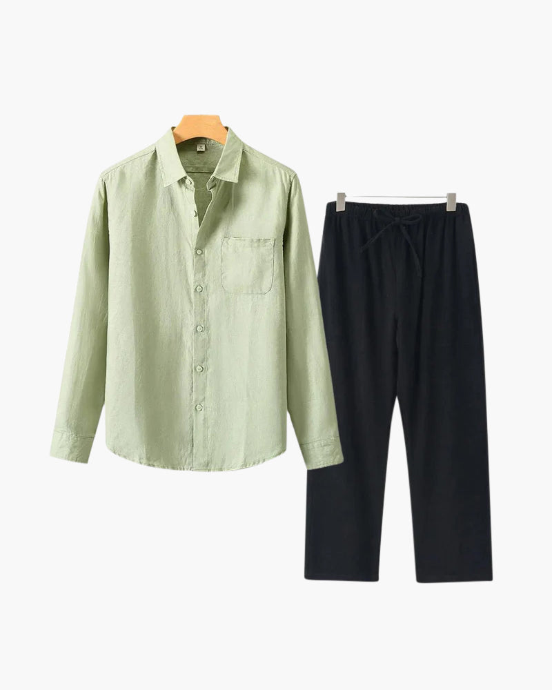 Linen Combo (Longsleeve) - Brooksfor