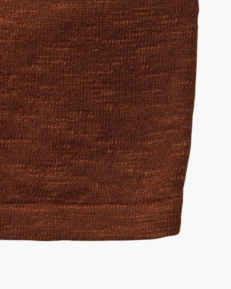 Linen Cotton Essential Crewneck - Brooksfor