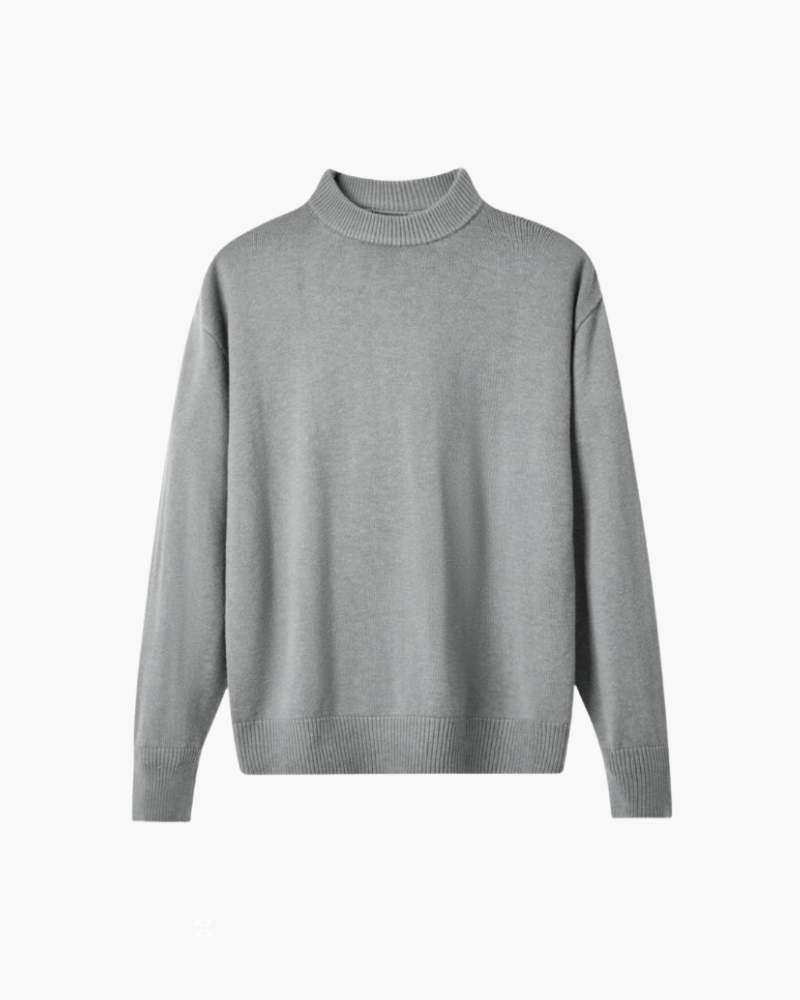 100% Premium Wool Turtleneck - Brooksfor