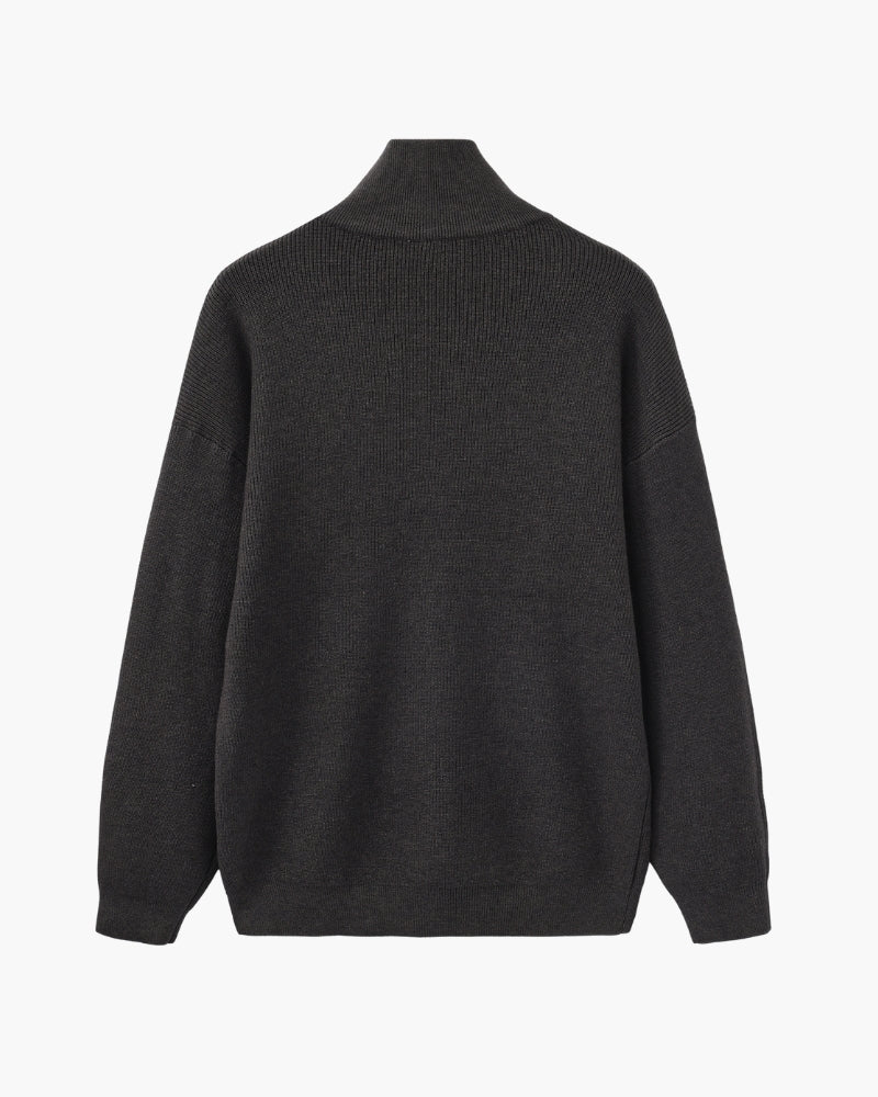 Refined Half-Zip Knit Pullover - Brooksfor