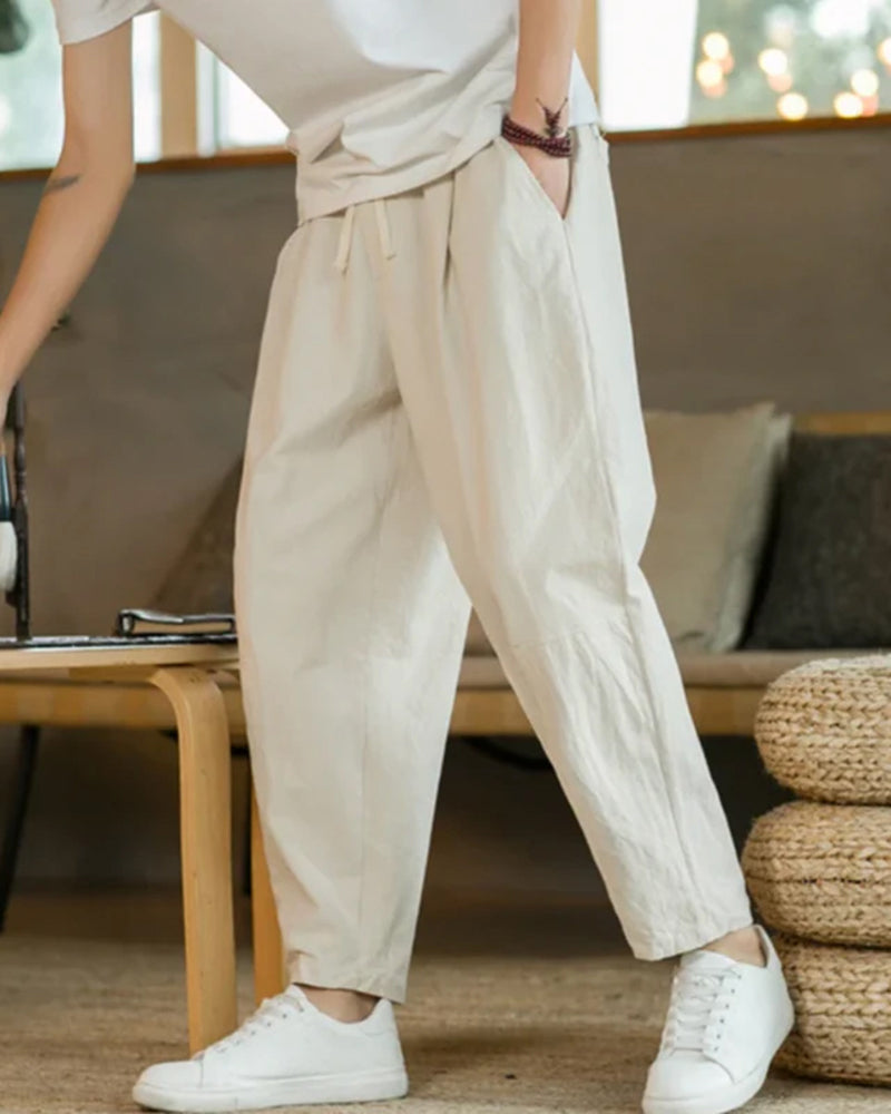 Cancun Cotton Pantalon - Brooksfor