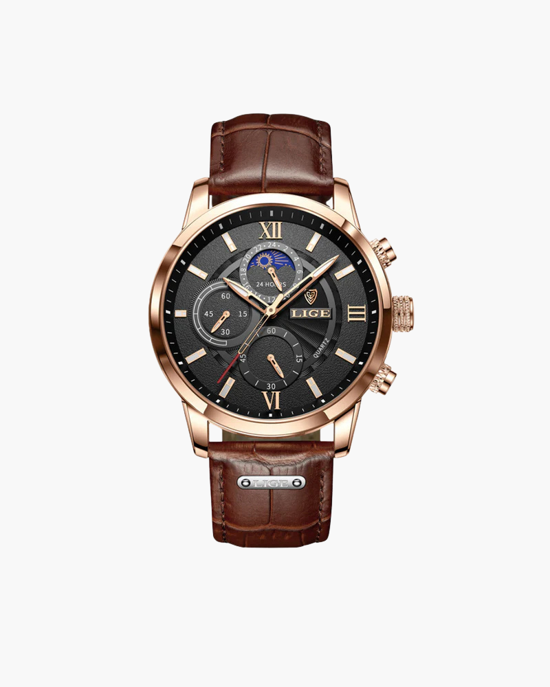 Lugano Classic Watch (Waterproof) - Brooksfor