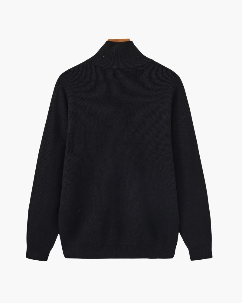 Refined Half-Zip Knit Pullover - Brooksfor
