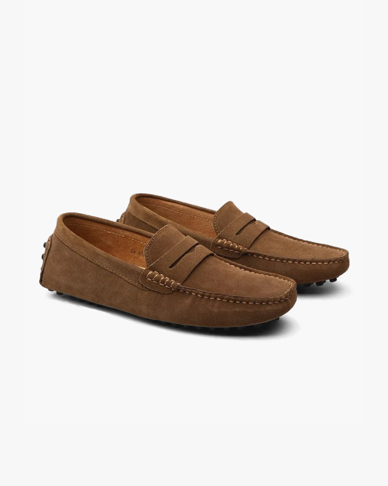 Suede Driver Loafers - Brooksfor