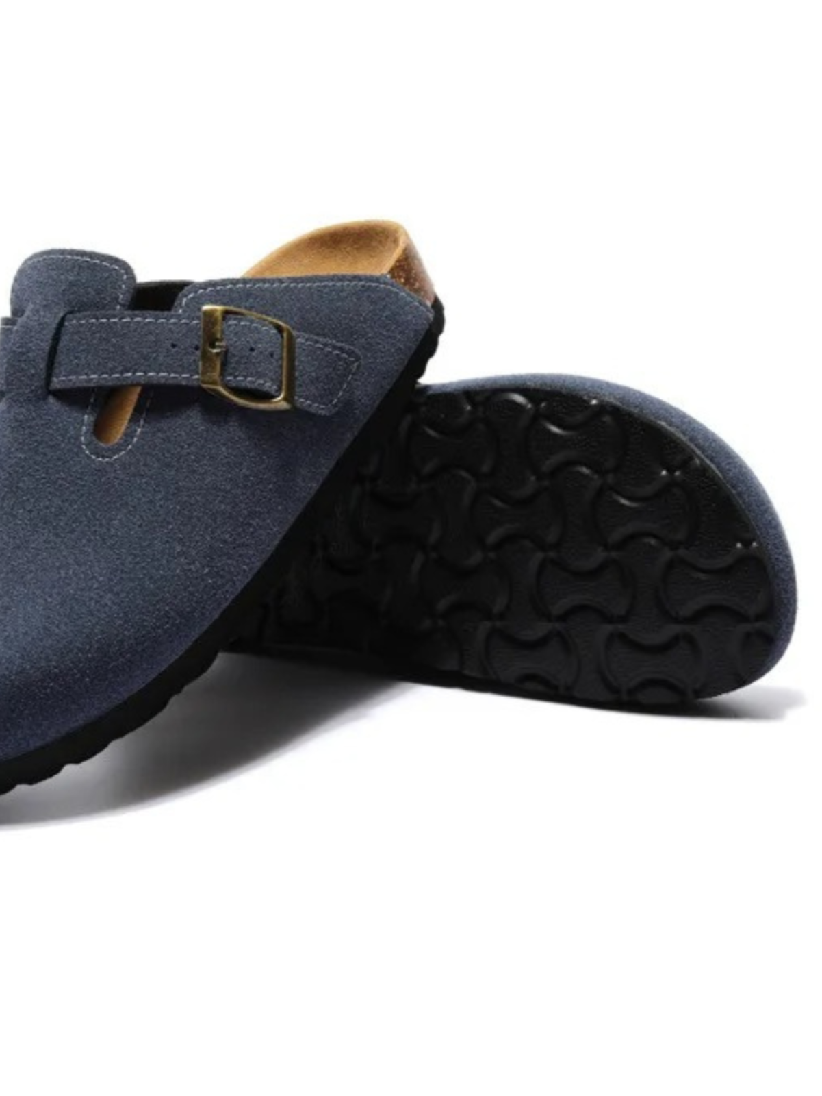 Pucon Suede Clog - Dark Blue | Brooksfor