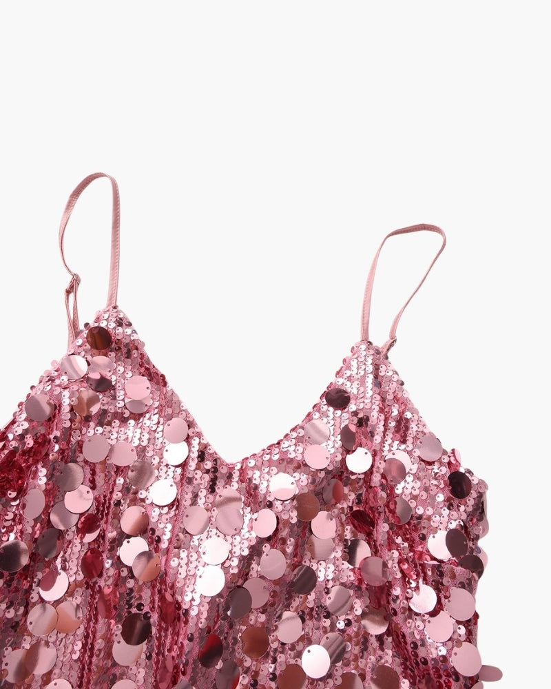 Sequin Party Mini Dress - Brooksfor