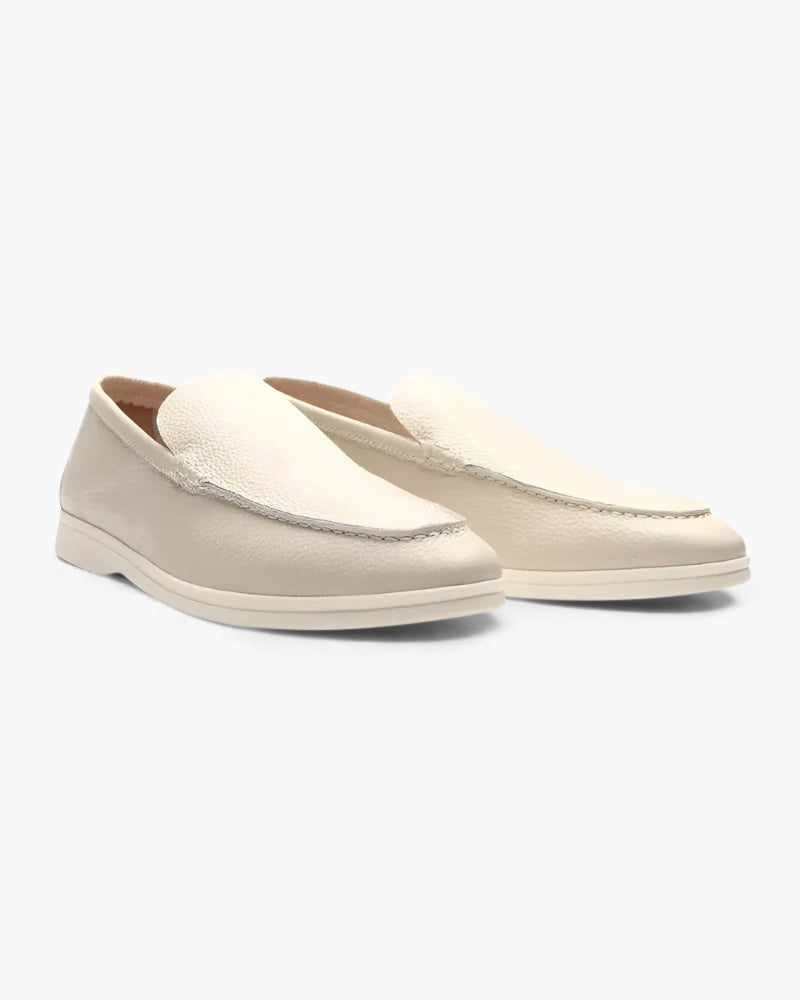 Cowhide Leather Loafers - Brooksfor