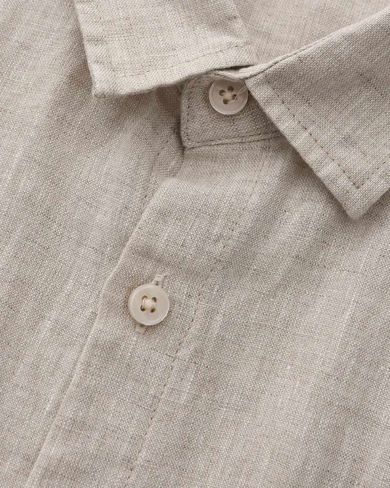 Cape Town - Linen Shirt (Shortsleeve) - Brooksfor