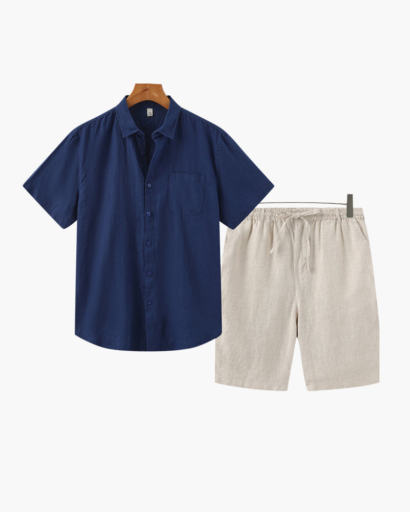 Linen Combo (Shorts) - Brooksfor