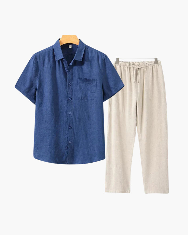 Linen Combo (Shortsleeve) - Brooksfor