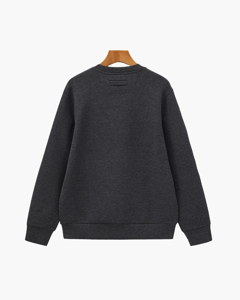 Classic Modal Blend Crewneck Sweatshirt - Brooksfor