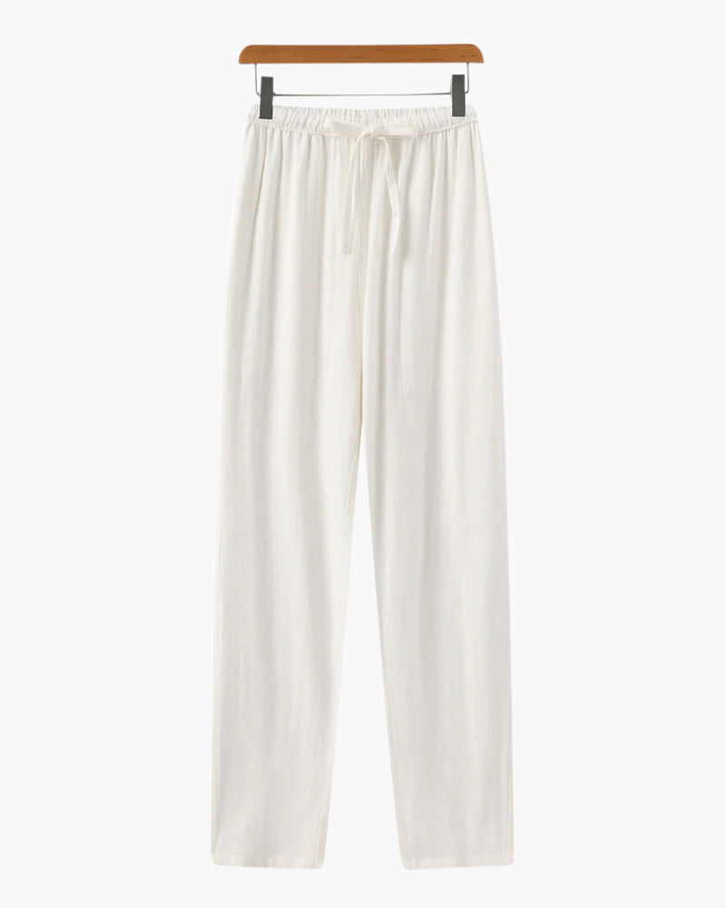 Marrakech - Linen Pantalon (Slim Fit) - Brooksfor
