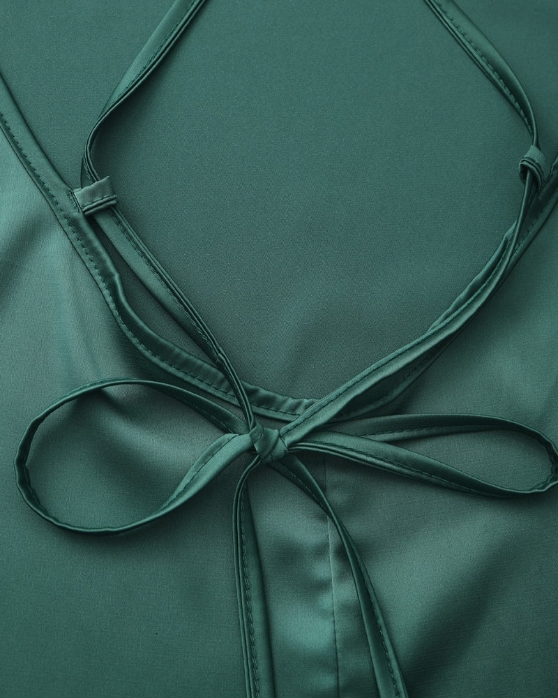 Silk Slip Dress - Brooksfor