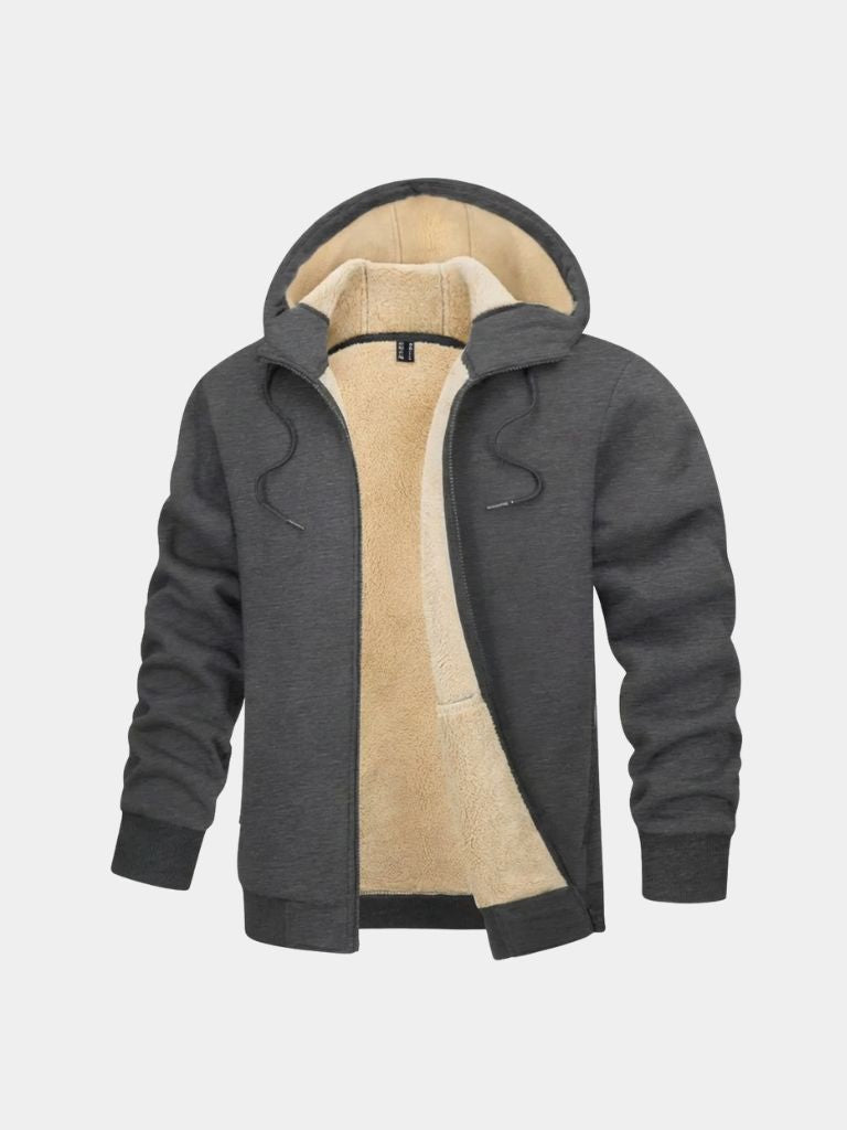 Winter Core Sherpa Hoodie Jacket - Brooksfor