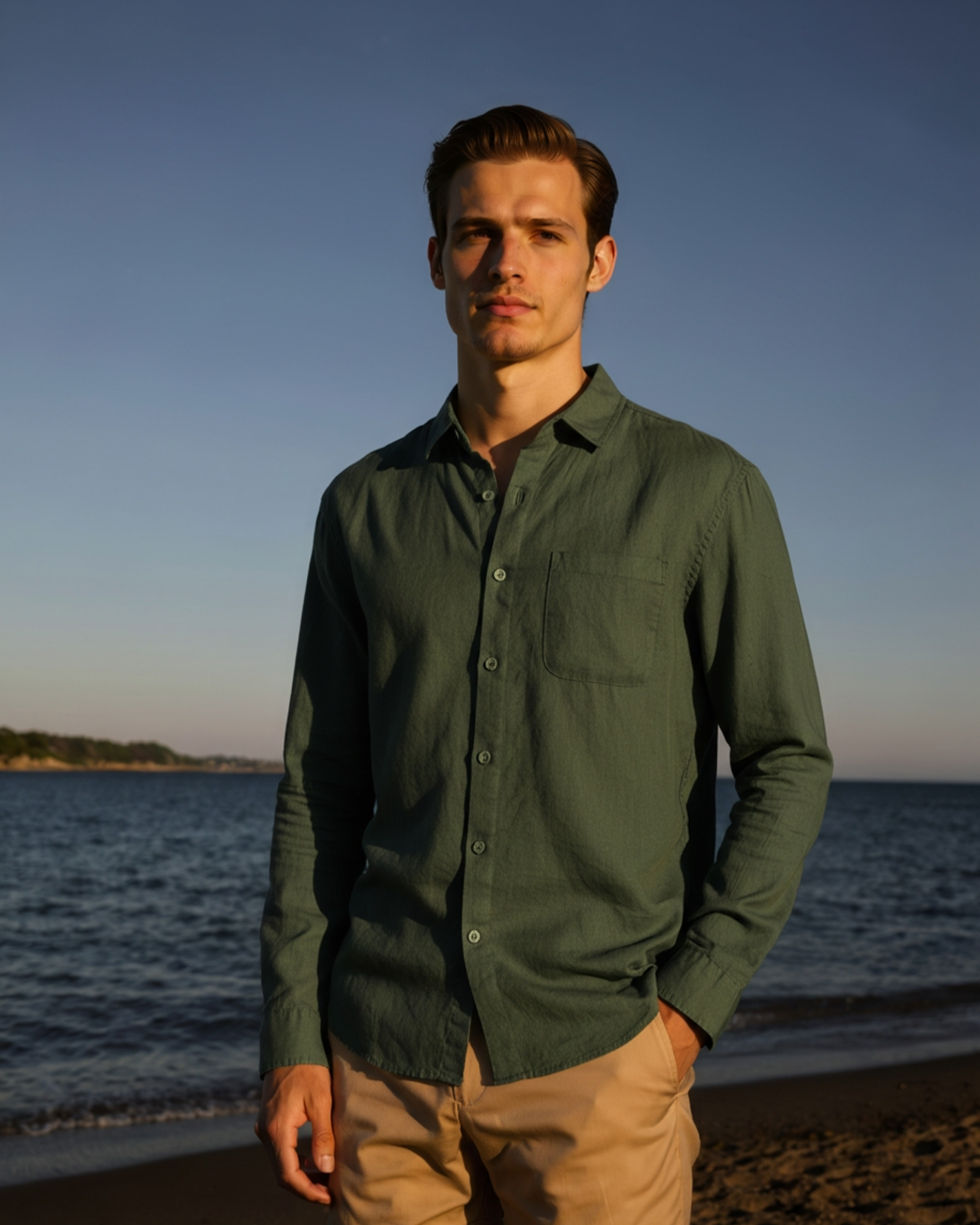 Cape Town - 100% Linen Shirt - Brooksfor