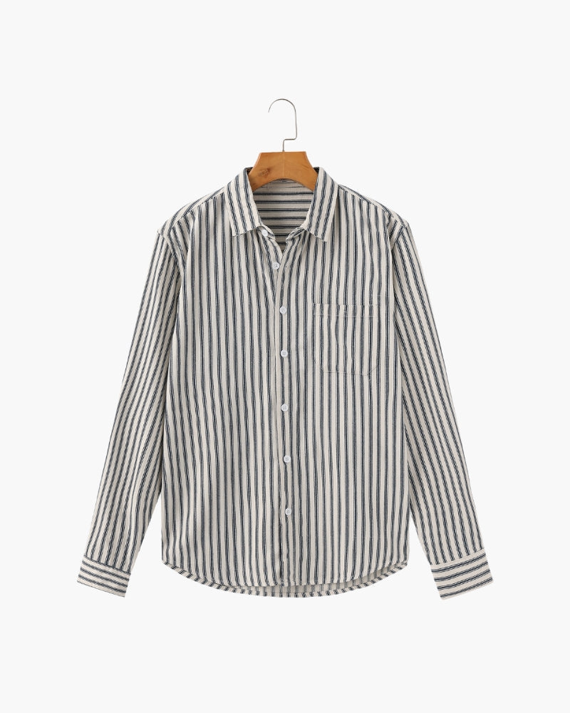 Gentlemen's Striped Shirt - Brooksfor