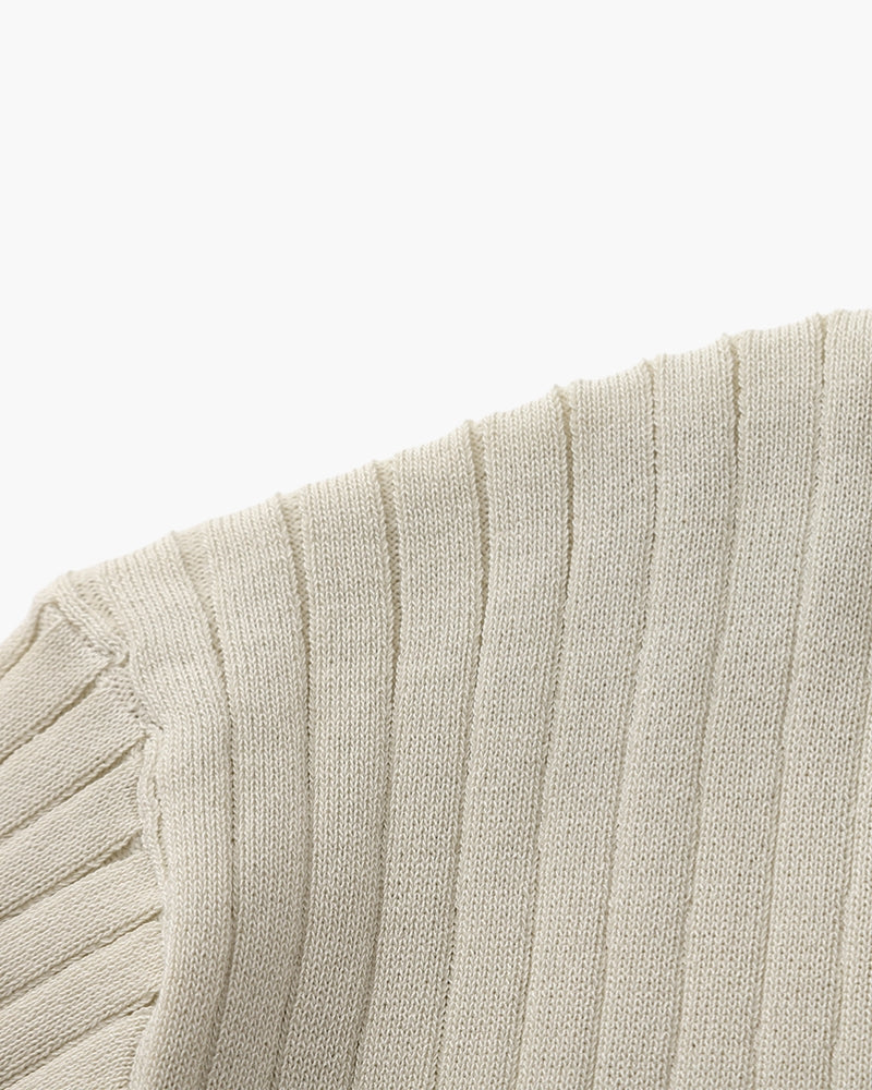 Premium Ribbed Polo - Brooksfor