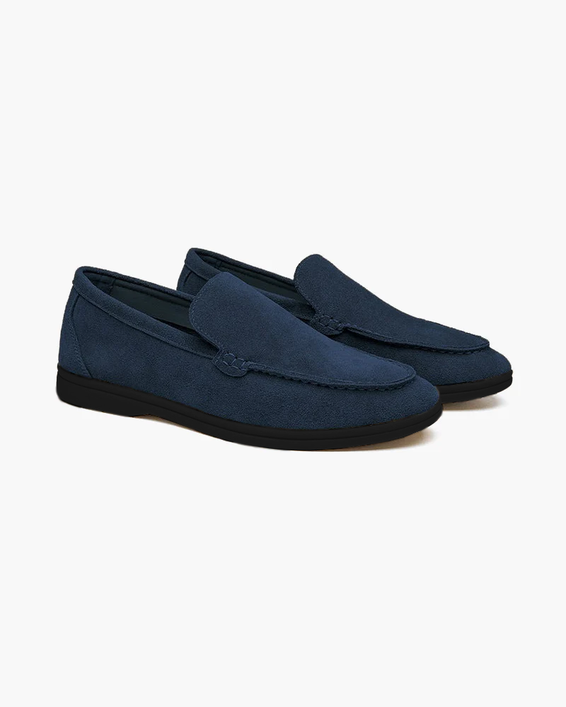 Premium Suede Loafers - Black Soles - Brooksfor