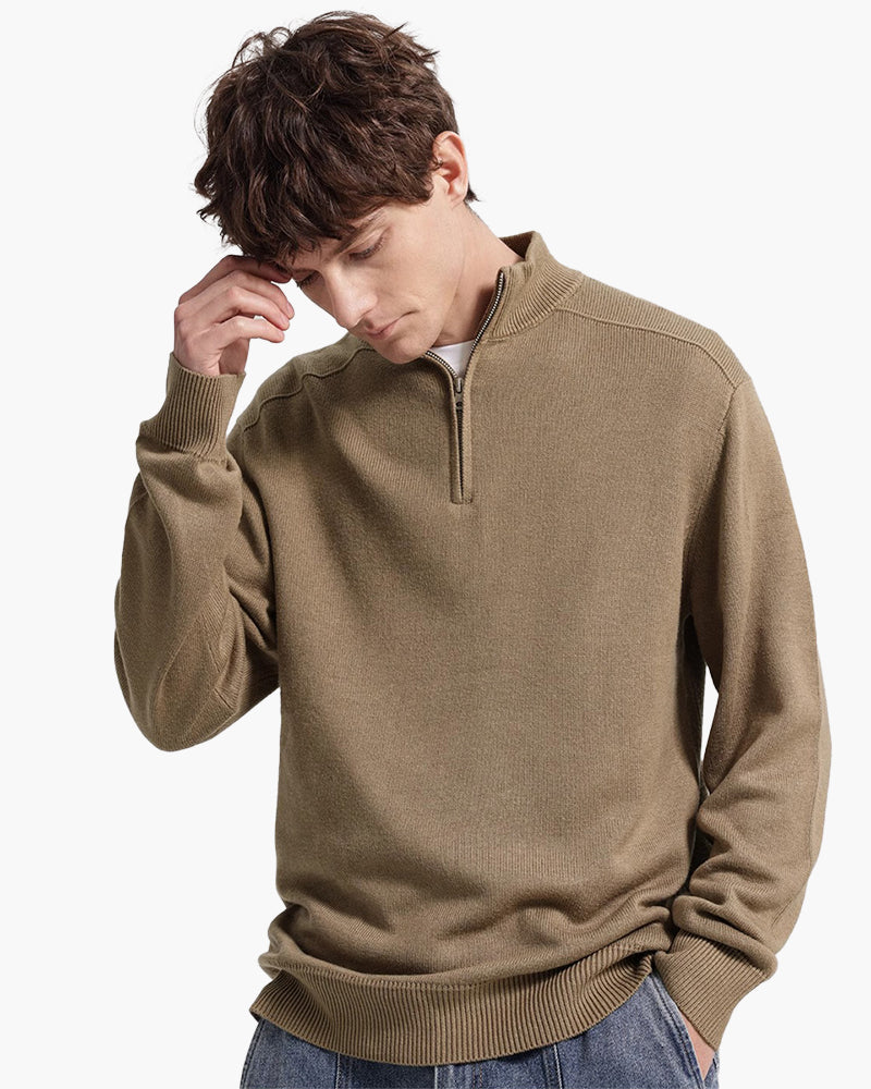100% Merino Wool Zip Up - Brooksfor