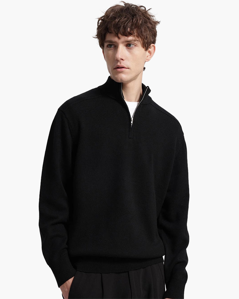 100% Merino Wool Zip Up - Brooksfor