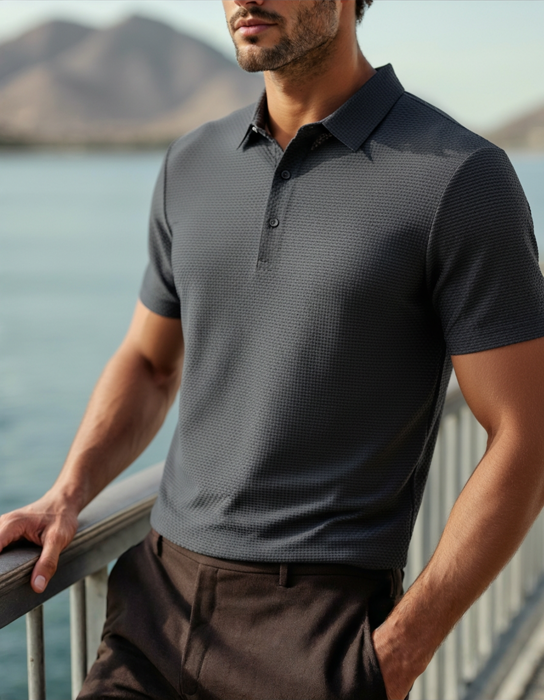 Prestigio Silk Polo (Anti-Wrinkle) - Brooksfor