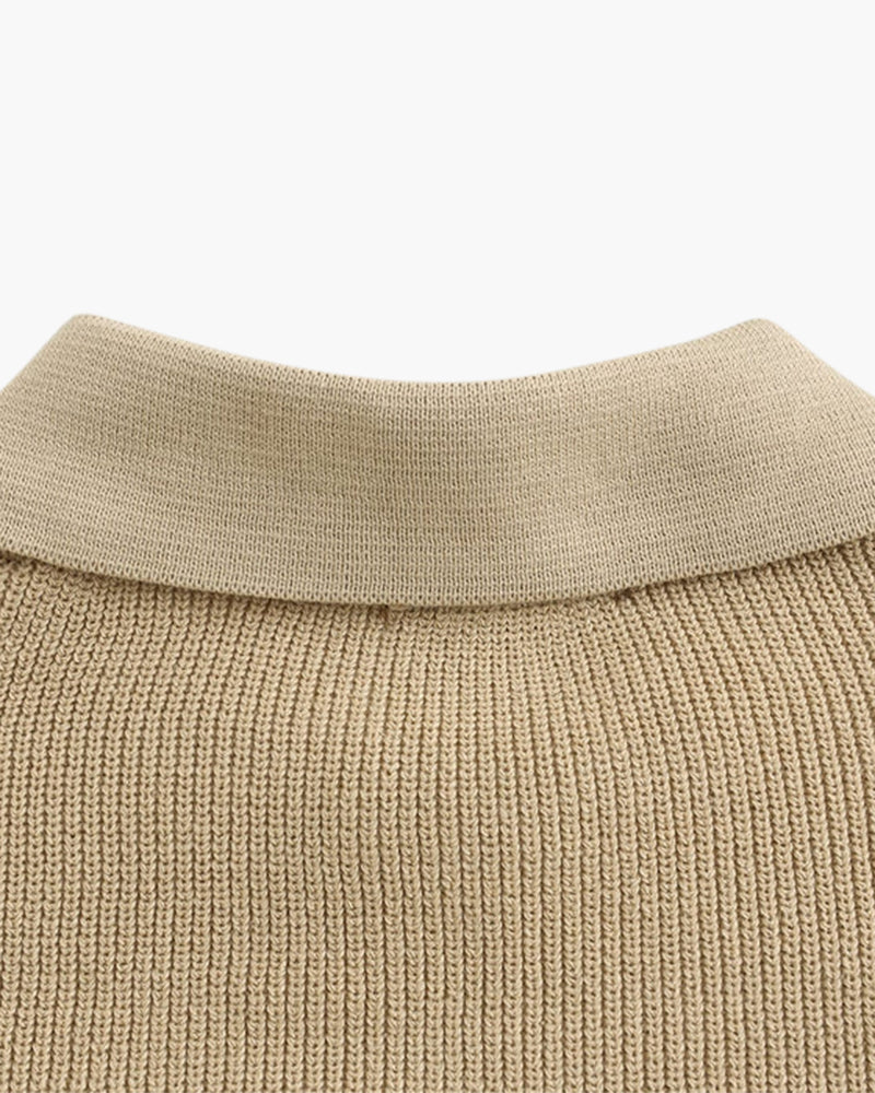 Cesare Half Zip Sweater - Brooksfor
