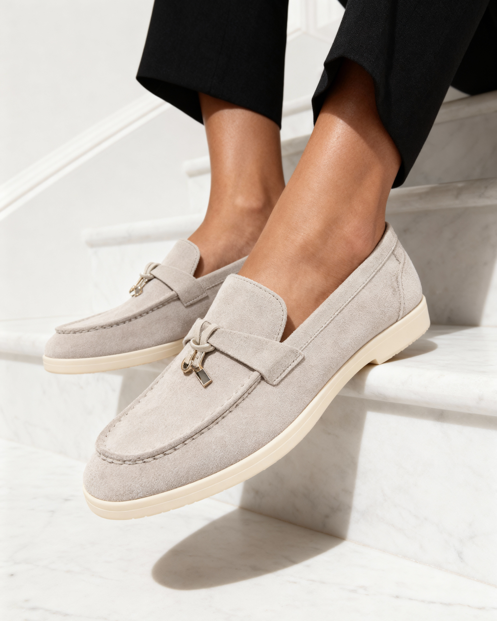Suede Lady Loafers - Brooksfor