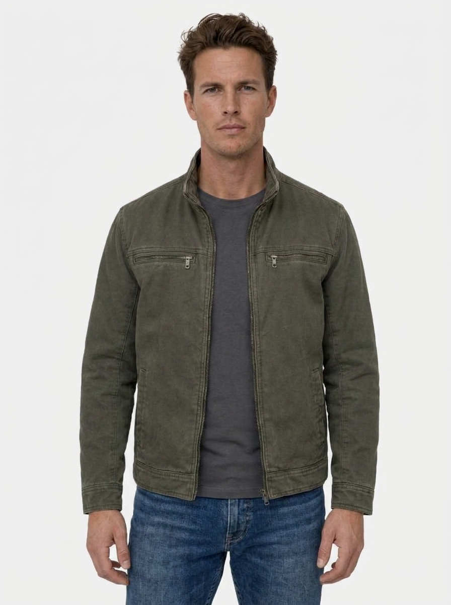 Valmont Vintage Olive Field Jacket - Brooksfor