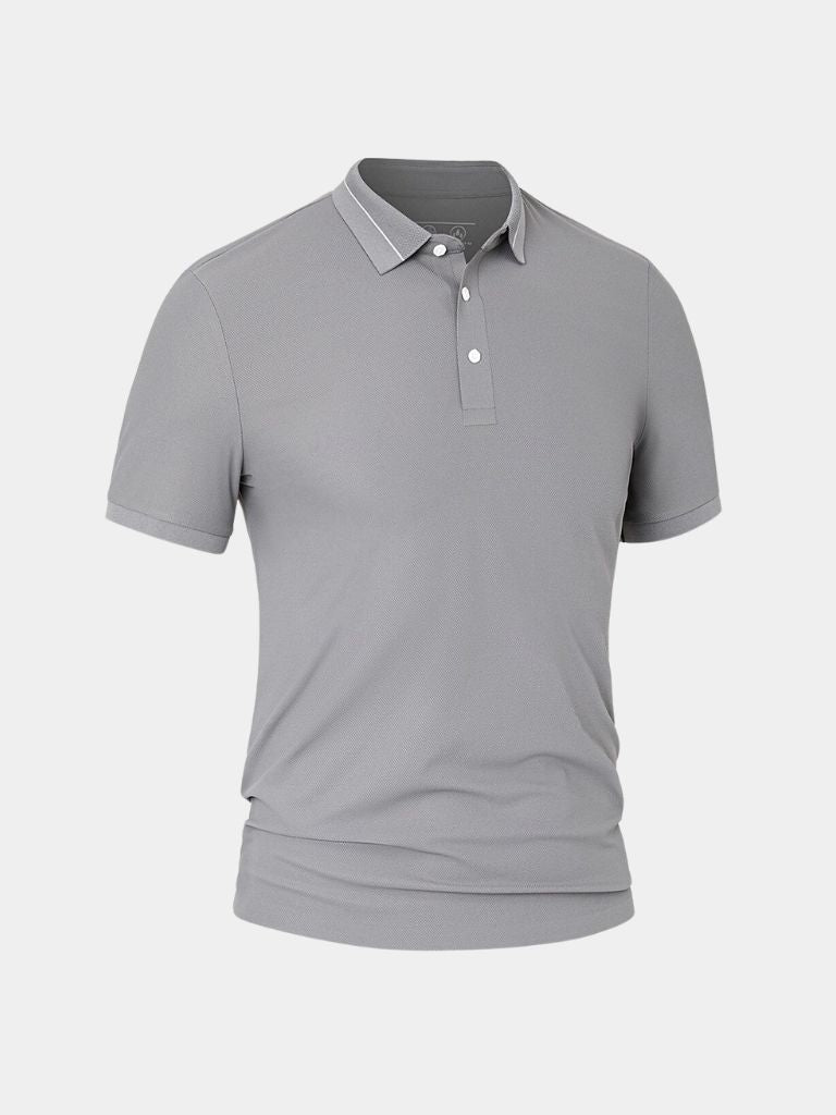 Steel Grey Polo - Brooksfor