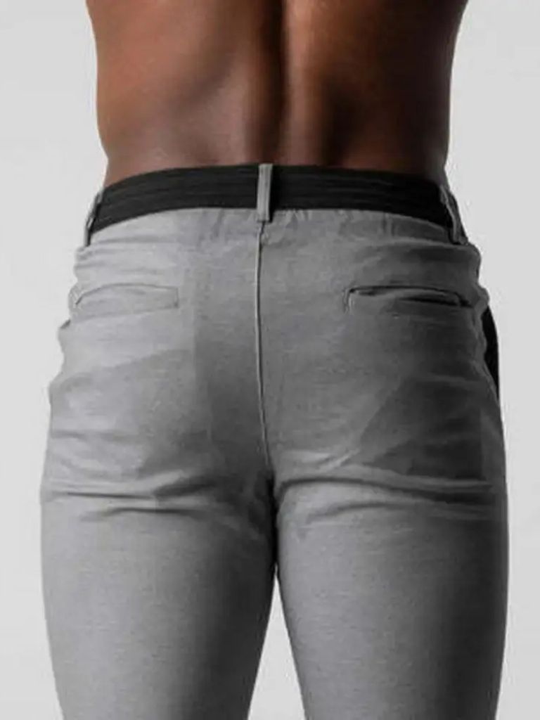 Stretchy Slim Trousers - Brooksfor