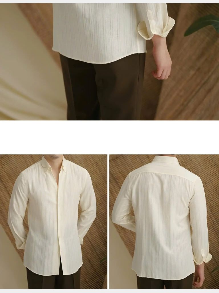Striped Button Down Seersucker Shirt - Brooksfor