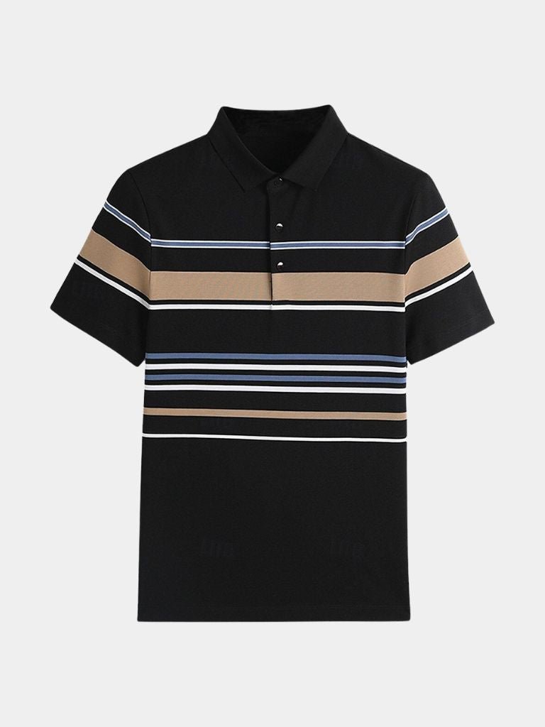Sunset Stripe Polo - Brooksfor
