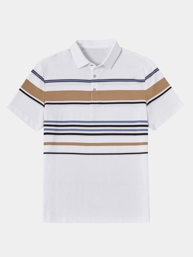 Sunset Stripe Polo - Brooksfor