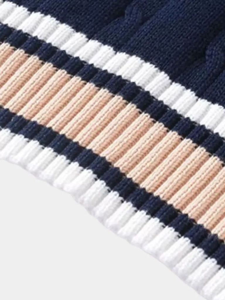 V Neck Elegant Knit Vest - Brooksfor