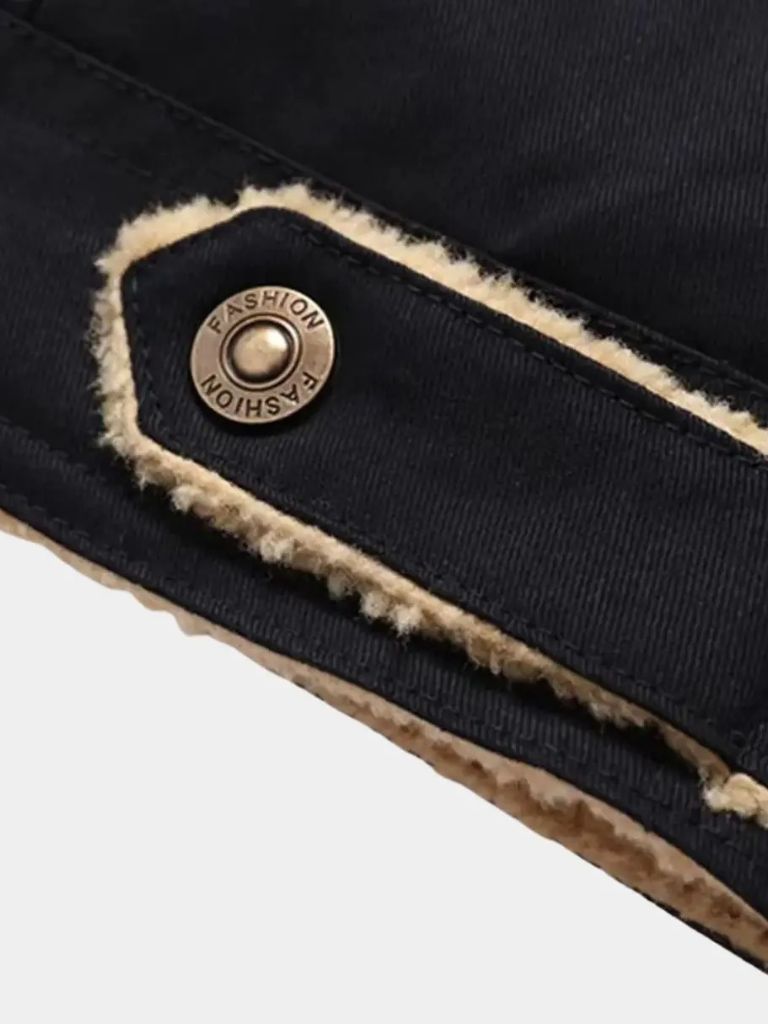 Vintage Fleece Bomber Jacket - Brooksfor
