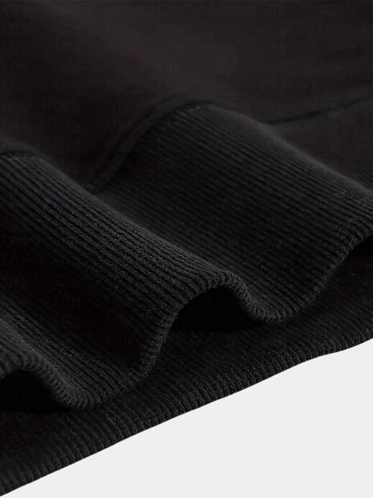 Zip Black Lapel Sports Sweatshirt - Brooksfor