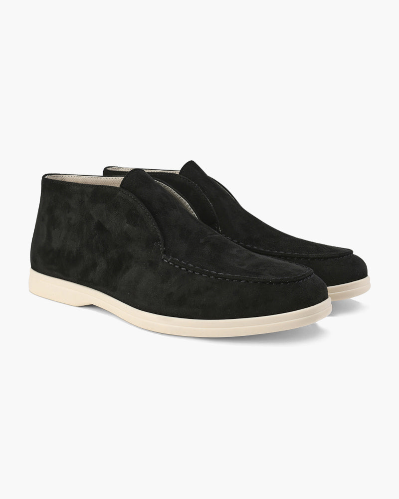 High Suede Loafers - Brooksfor