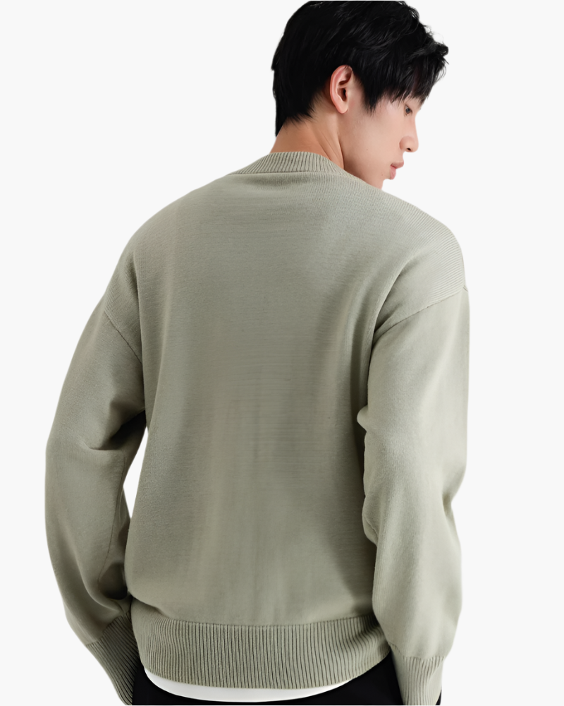 100% Premium Wool Turtleneck - Brooksfor