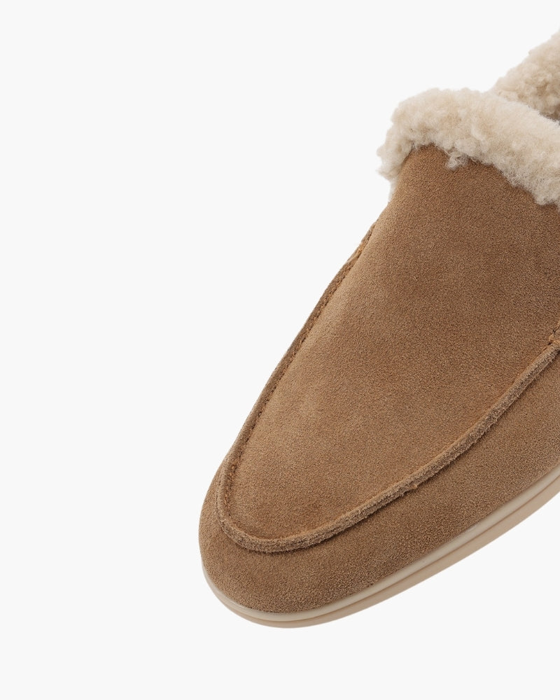 Fur-Lined Premium Loafers - Brooksfor