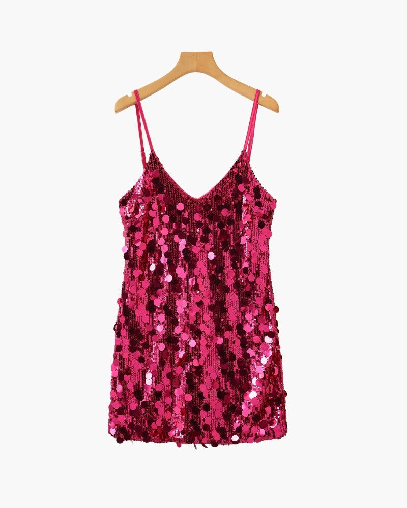 Sequin Party Mini Dress - Brooksfor