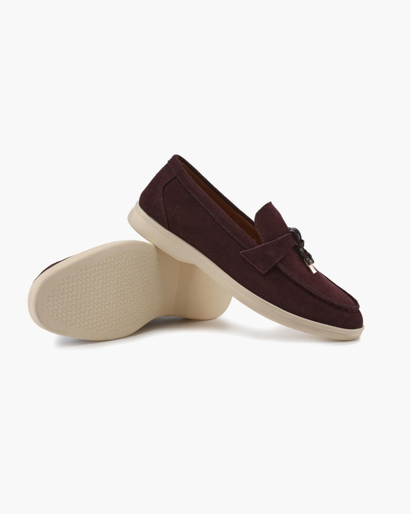 Suede Lady Loafers - Brooksfor