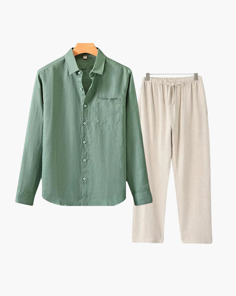 Linen Combo (Longsleeve) - Brooksfor