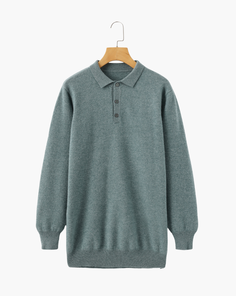 100% Cashmere Polo - Brooksfor