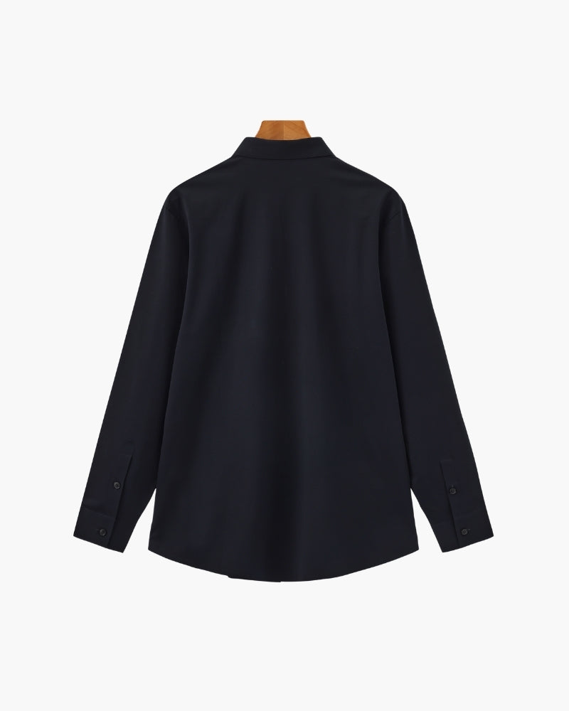 Tailored Cotton Flex Shirt - Brooksfor