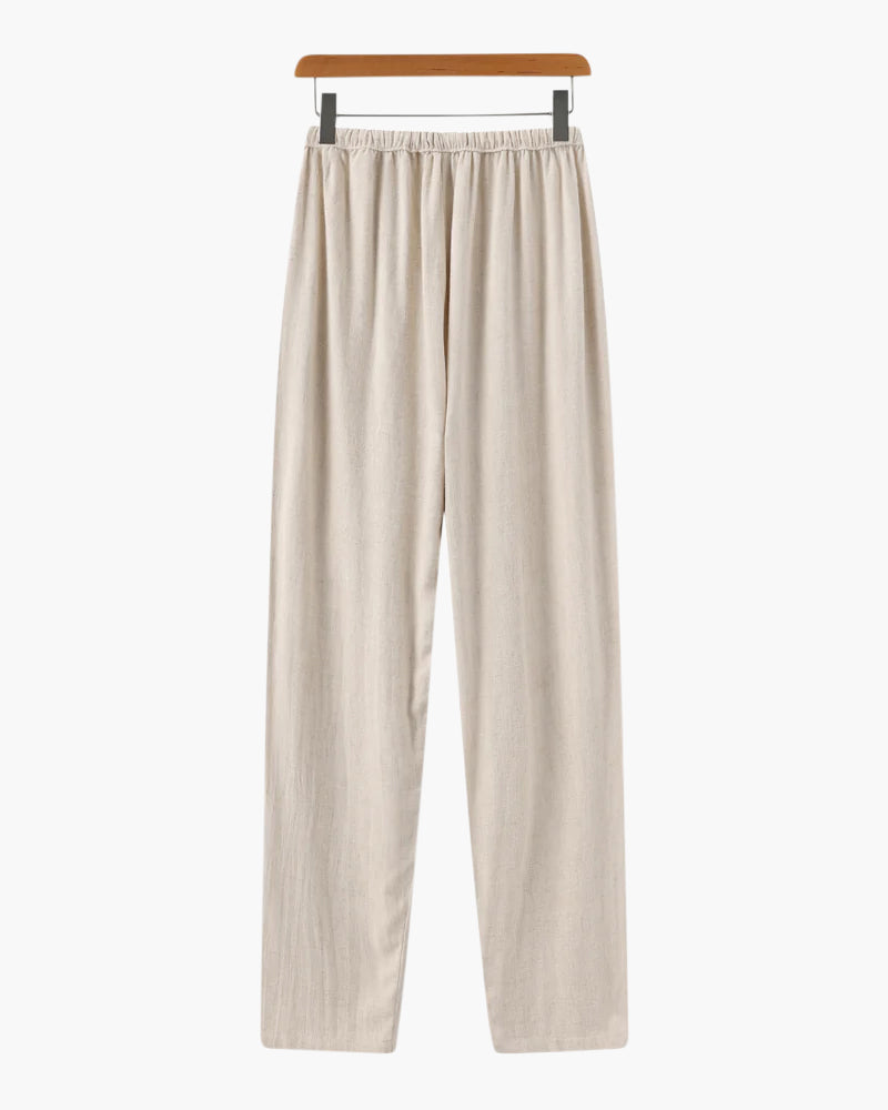 Marrakech - Linen Pantalon (Slim Fit) - Brooksfor