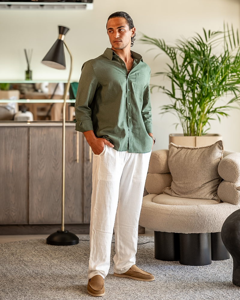Linen Combo (Longsleeve) - Brooksfor
